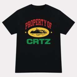 Corteiz Property Of Crtz Black T Shirt